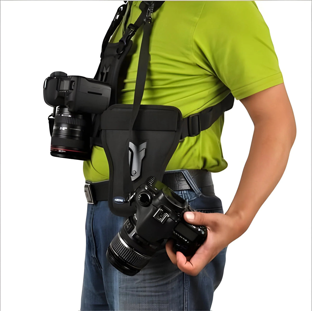 Camera Harness Dual Camera Chest & Side Mounts
