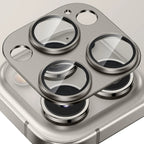 Camera Lens Protector Metal Frame & Tempered Glass