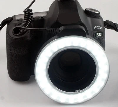 Camera Ring Light Lens-Mount 48 LED Adapter Rings