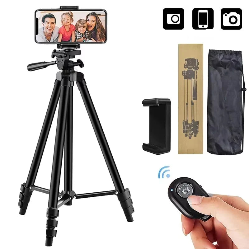 Camera Tripod Expandable Foldable Wireless Remote