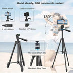 Camera Tripod Expandable Foldable Wireless Remote