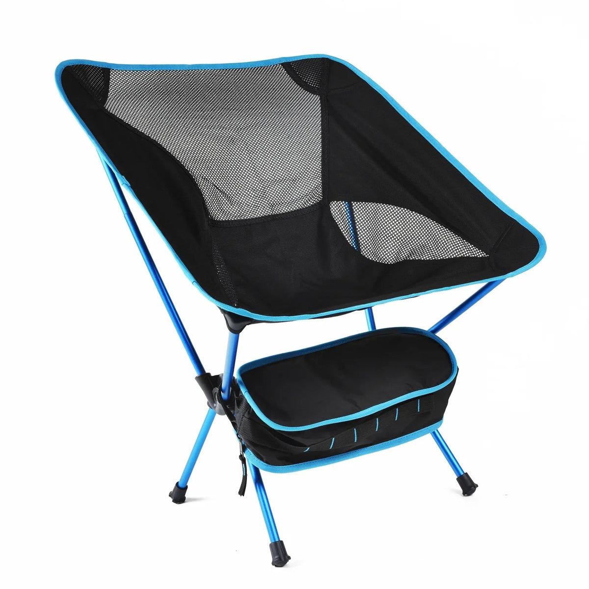 Camping Chair & Beach Blanket Set Ultralight Mesh Sand-Resistant