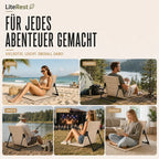 Camping Chair Ultralight & Compact Ergonomic Backrest