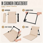Camping Chair Ultralight & Compact Ergonomic Backrest