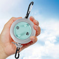Camping Clothesline Adjustable Elastic Rope Reinforced Clips