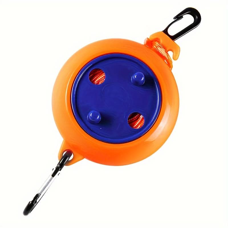 Camping Clothesline Adjustable Elastic Rope Reinforced Clips