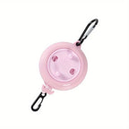 Camping Clothesline Adjustable Elastic Rope Reinforced Clips