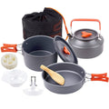 Camping Cookware Kit Lightweight Hard Alumina