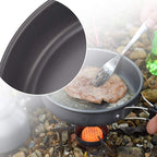 Camping Cookware Kit Lightweight Hard Alumina