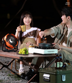Camping Fan Rechargeable 20,000mAh LED Light & Power Bank
