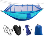 Camping Hammock 2-Person Mosquito Net Rip-Resistant Nylon