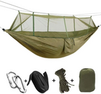 Camping Hammock 2-Person Mosquito Net Rip-Resistant Nylon