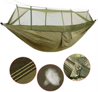 Camping Hammock 2-Person Mosquito Net Rip-Resistant Nylon