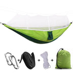 Camping Hammock Mosquito Net 210T Parachute Nylon 200kg Capacity