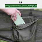Camping Hammock Mosquito Net 210T Parachute Nylon 200kg Capacity