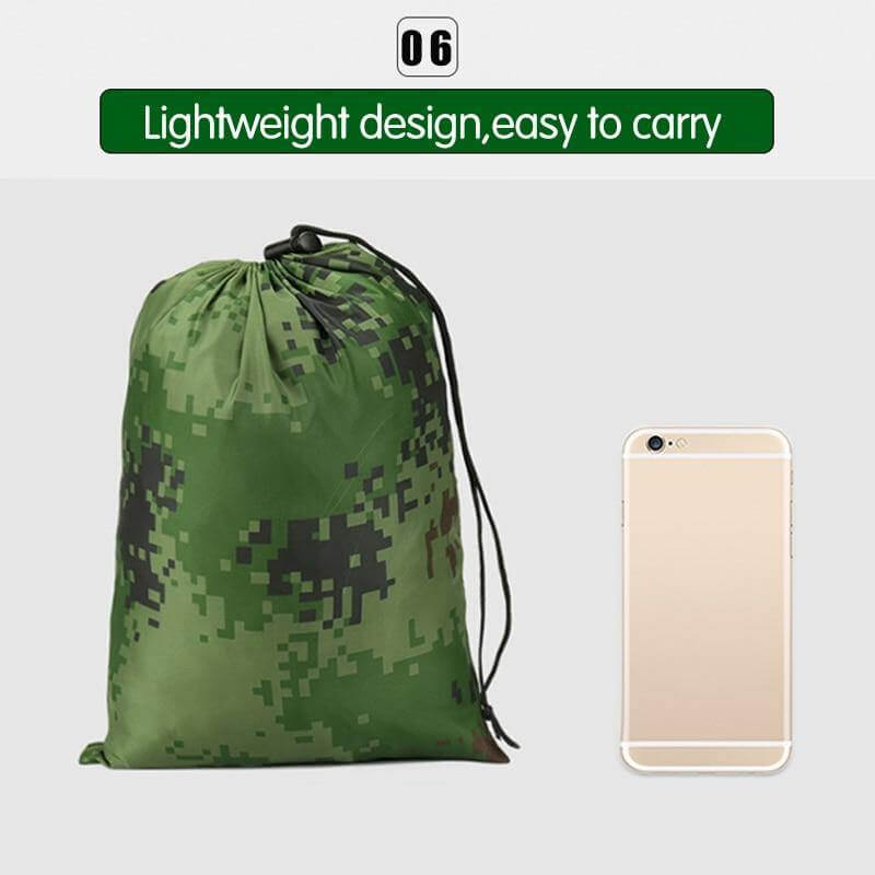 Camping Hammock Mosquito Net 210T Parachute Nylon 200kg Capacity