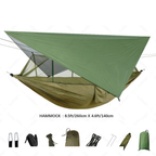 Camping Hammock Ultralight Mosquito Net & Rain Tarp