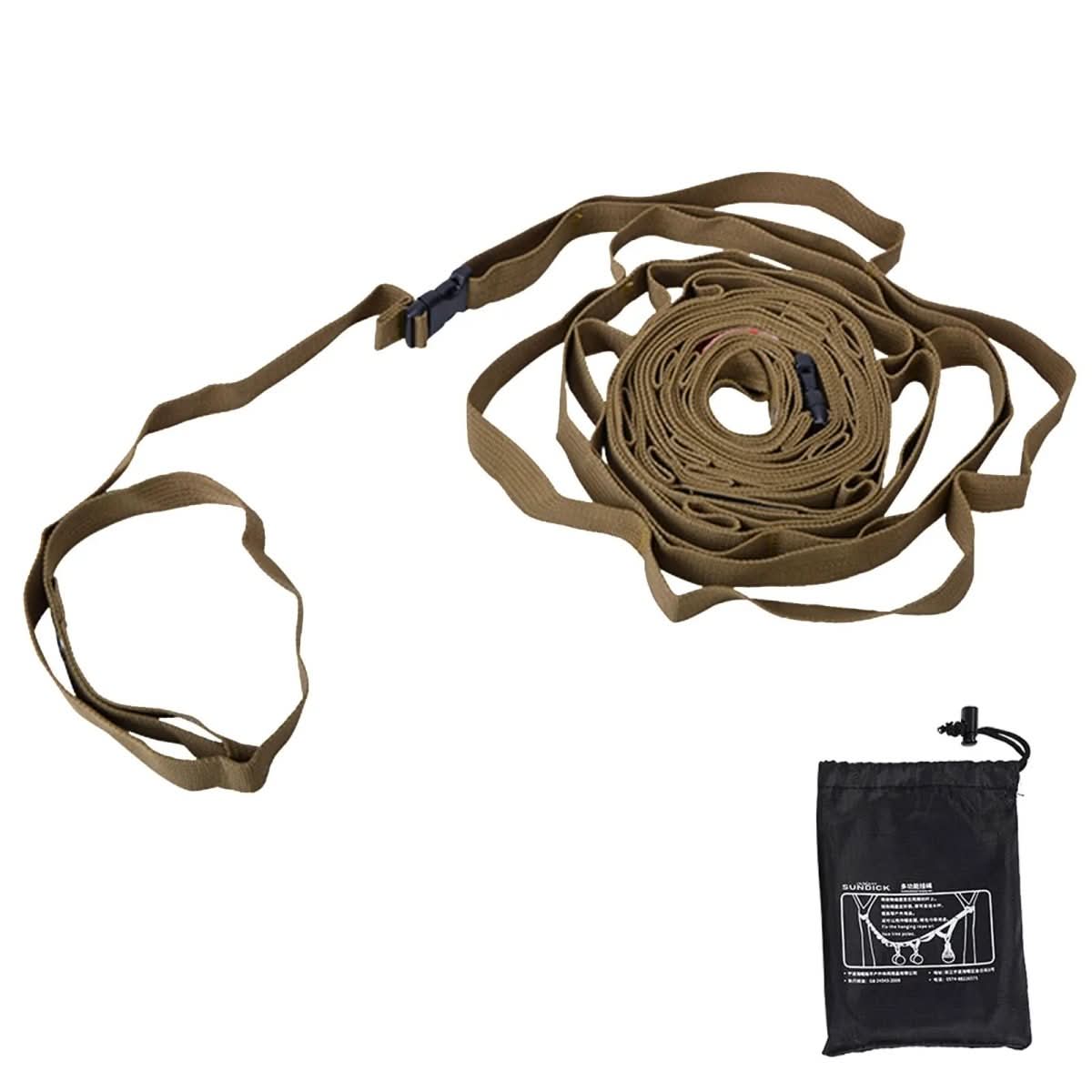 Camping Hanging Rope Adjustable 1.8-5m Lightweight