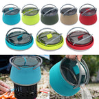 Camping Kettle Collapsible Stainless Steel 1.06 Qt