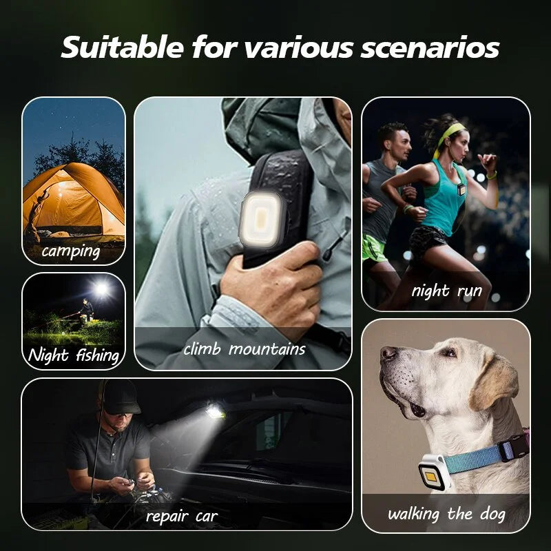 Camping Lamp Clip-On LED Waterproof