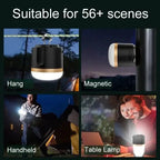 Camping Lantern Bright LED Built-In Power Bank Weather Resistant