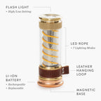Camping Lantern & Flashlight USB-C Rechargeable Power Bank