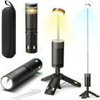 Camping Lantern Rechargeable 10,000mAh Power Bank Weatherproof