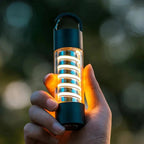 Camping Lantern Rechargeable 12-Hour Runtime Adjustable Tripod Waterproof