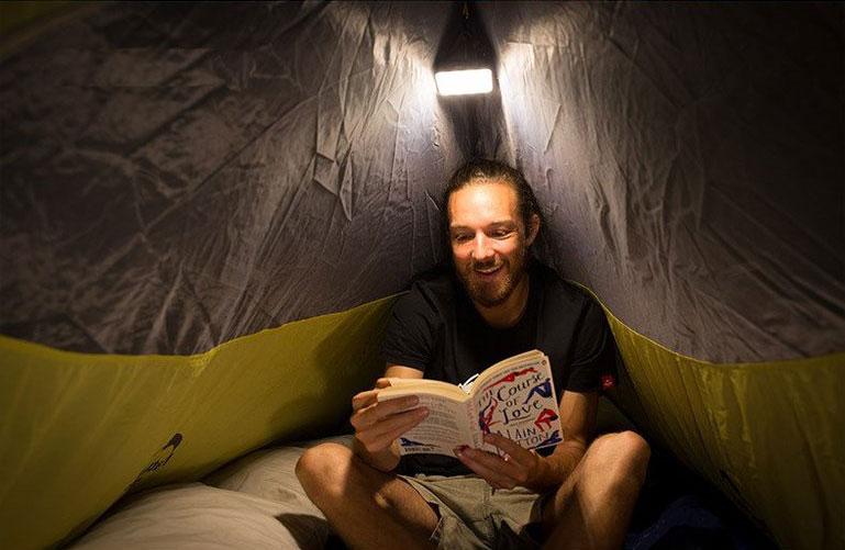 Camping Lantern Rechargeable LED 180-Hour Runtime USB Charging