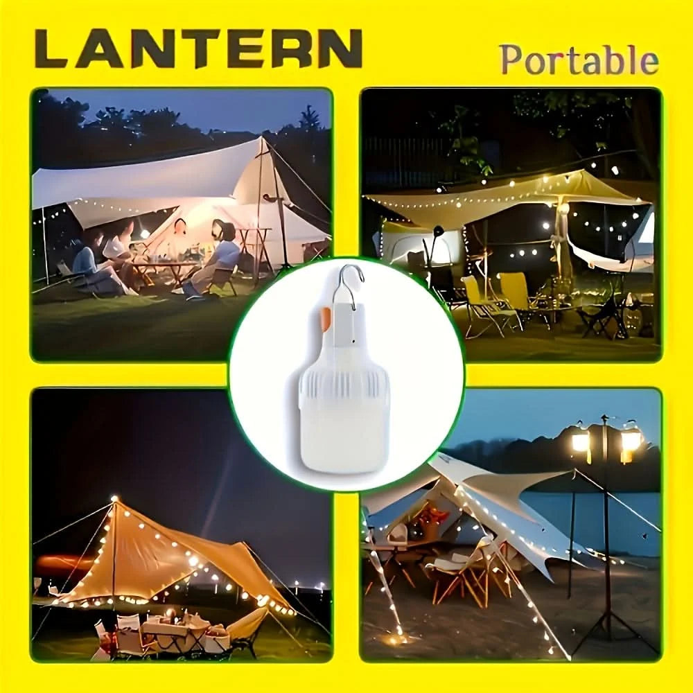 Camping Lantern USB Rechargeable LED Compact & Lightweight