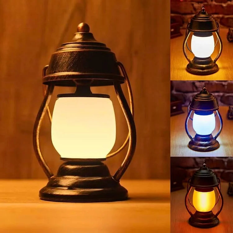 Camping Lantern USB Rechargeable Waterproof Adjustable Brightness
