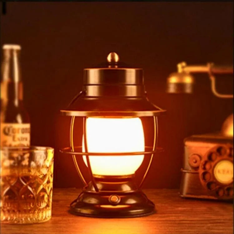 Camping Lantern USB Rechargeable Waterproof Adjustable Brightness