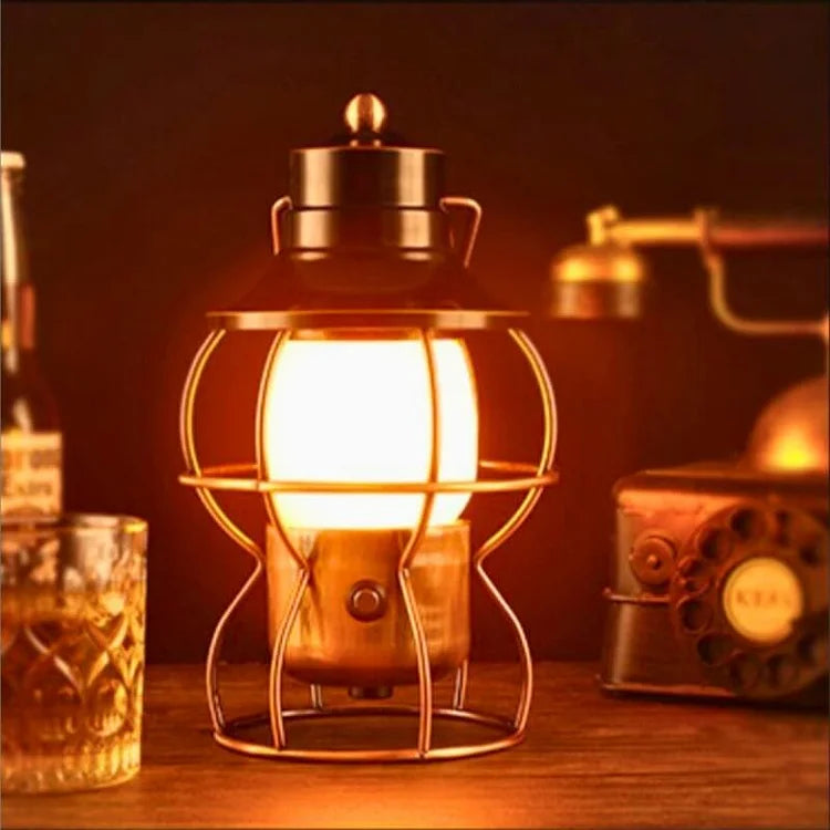 Camping Lantern USB Rechargeable Waterproof Adjustable Brightness