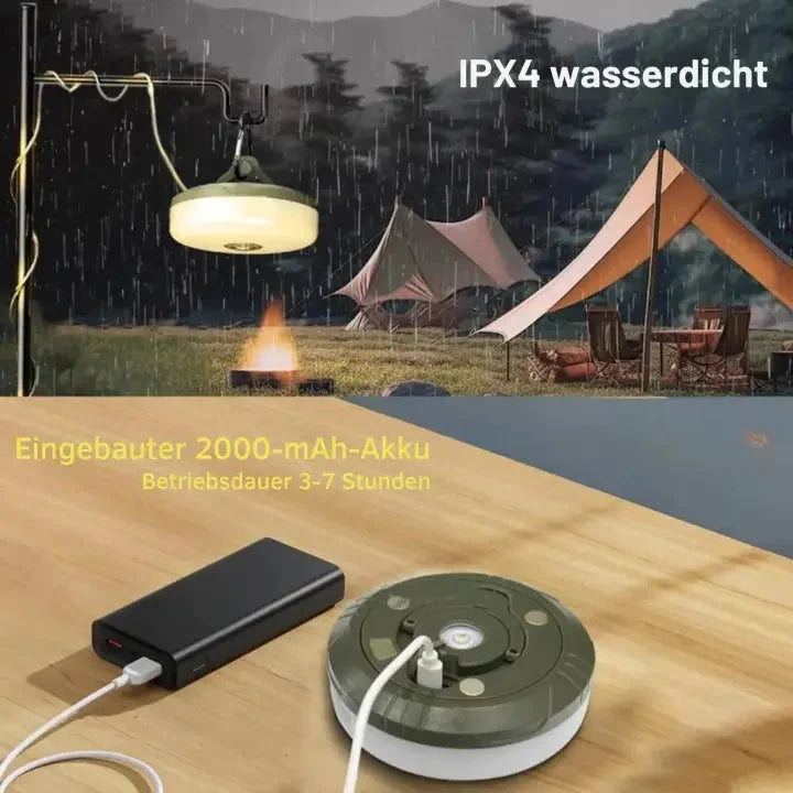 Camping Light 4-in-1 USB Rechargeable Power Bank