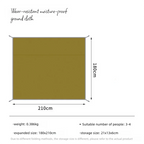 Camping Mat 210D Oxford Waterproof & Puncture-Resistant