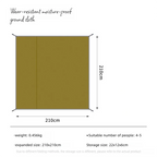 Camping Mat 210D Oxford Waterproof & Puncture-Resistant