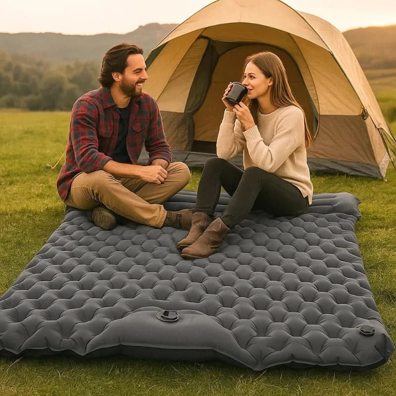 Camping Mat Self-Inflating Ultra-Light Ripstop Nylon