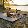 Camping Mat Waterproof Oxford Raised Edge Lightweight & Packable