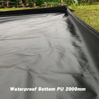 Camping Mat Waterproof Oxford Raised Edge Lightweight & Packable