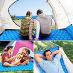Camping Mattress Inflatable Adjustable Firmness Waterproof & Lightweight