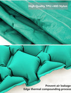 Camping Mattress Inflatable Adjustable Firmness Waterproof & Lightweight