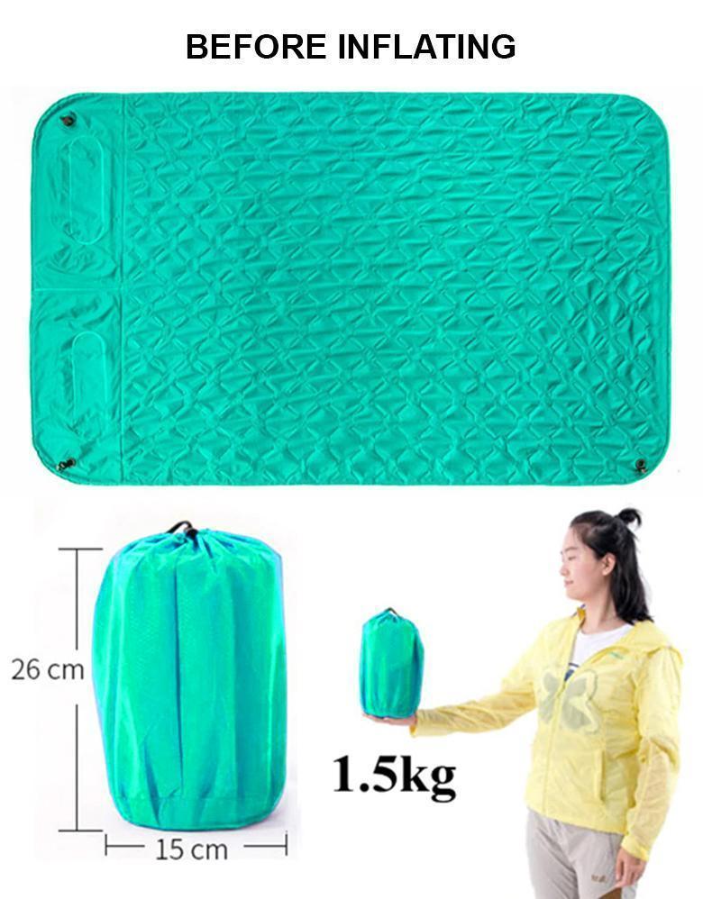 Camping Mattress Inflatable Adjustable Firmness Waterproof & Lightweight