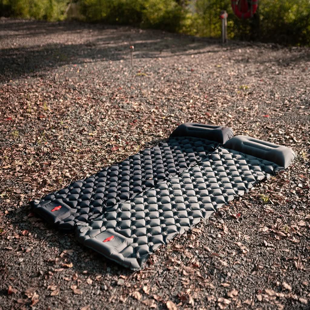 Camping Mattress Inflatable Padded Lightweight Waterproof Nylon