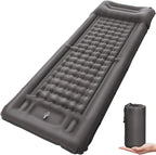 Camping Sleeping Pad 12 cm Thick Integrated Foot Pump