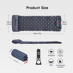 Camping Sleeping Pad Self-Inflating Built-In Pillow Lightweight