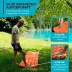 Camping Sleeping Pad Ultralight Integrated Pump 3.1 Inch Cushioning