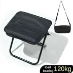 Camping Stool Lightweight Foldable Supports Up To 265 Lbs