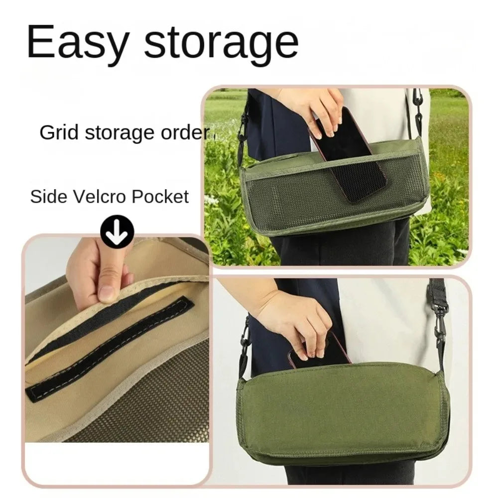 Camping Stool Lightweight Foldable Supports Up To 265 Lbs