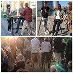 Camping Stool Telescopic Adjustable Ultra Compact