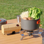 Camping Stove Foldable Aluminum Alloy Adjustable Flame